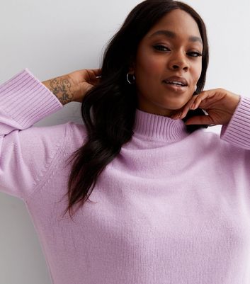 Lilac polo neck best sale