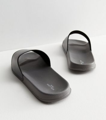 Mens on sale plain sliders