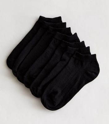 mens nike trainer socks black