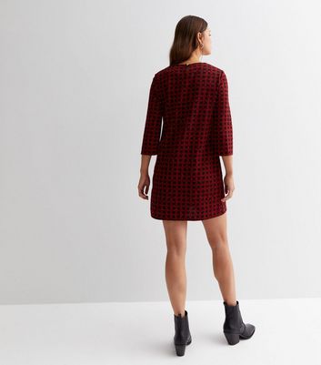 Lipsy red 2024 tartan skirt