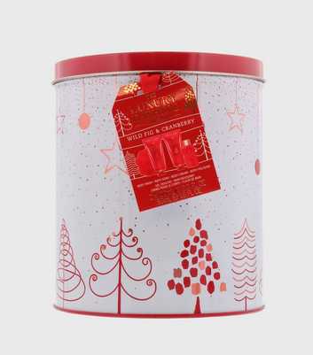 Luxury Bathing Company Wild Fig & Cranberry Mini Pamper Christmas Tin