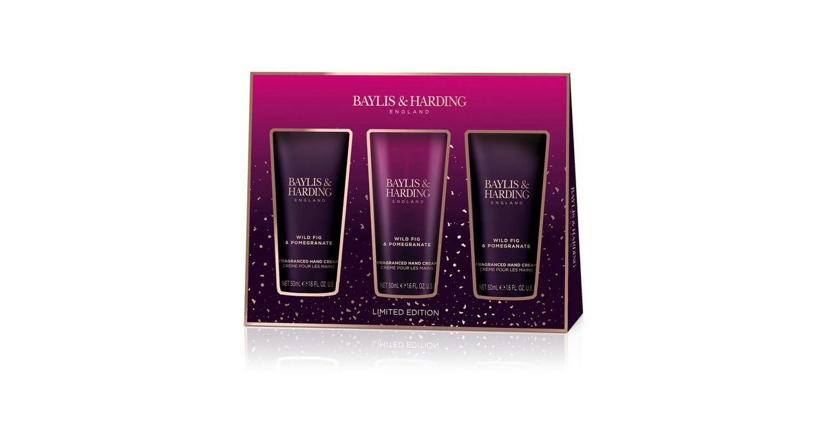 Baylis & Harding Wild Fig and Pomegranate Hand Cream Set New Look