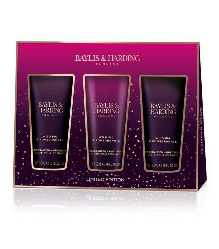 Baylis & Harding Wild Fig and Pomegranate Hand Cream Set