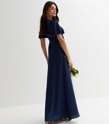 Elegant Burgundy Short Sleeve Prom Long Dress Evening Ball Gown – FloraShe