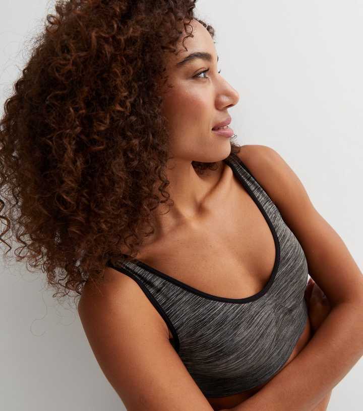 ONLY PLAY Dark Grey Sports Bra