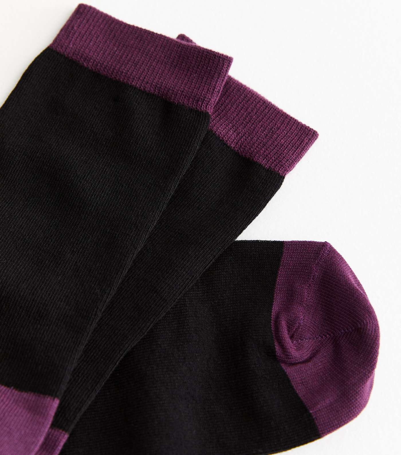 Mid Pink Colour Block Socks Image 3