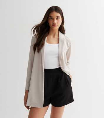 JDY Grey Long Sleeve Blazer