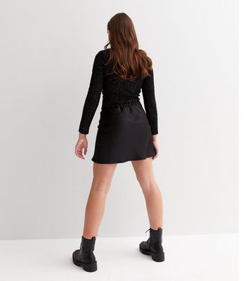 Girls black outlet dress skirt