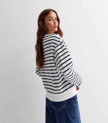 Women's sale striped sweatshirts