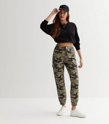 THE DRY STATE Women's Camouflage Grey Trousers & Pants