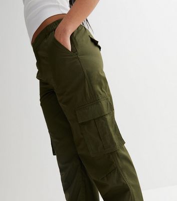 DICKIES Millervile straight fit cargo pants black - military green - khaki