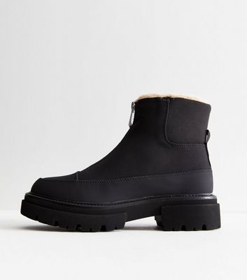 Black Gina shearling-lined suede … curated on LTK