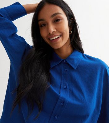 Royal blue hotsell dress shirt womens