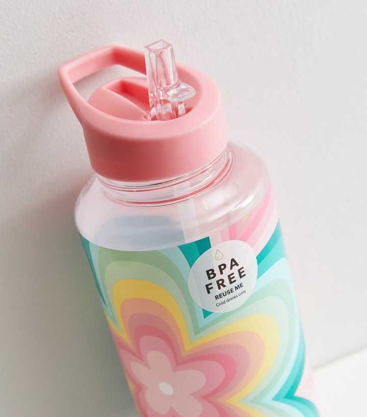 New Look Floral Print Large Water Bottle