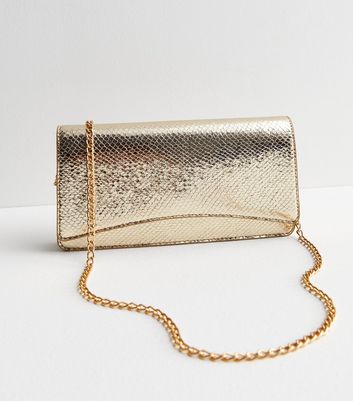 Lovetobag Esme Flapover Clutch With Handle | Gold, Embellished |  Embellished clutch, Gold clutch bag, Clutch