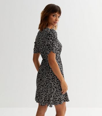 Ditsy print outlet dress