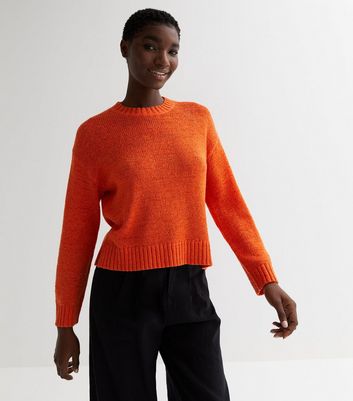 New look orange on sale jumper