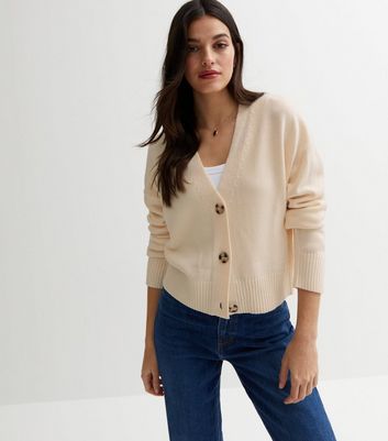 Womens on sale cream cardigan