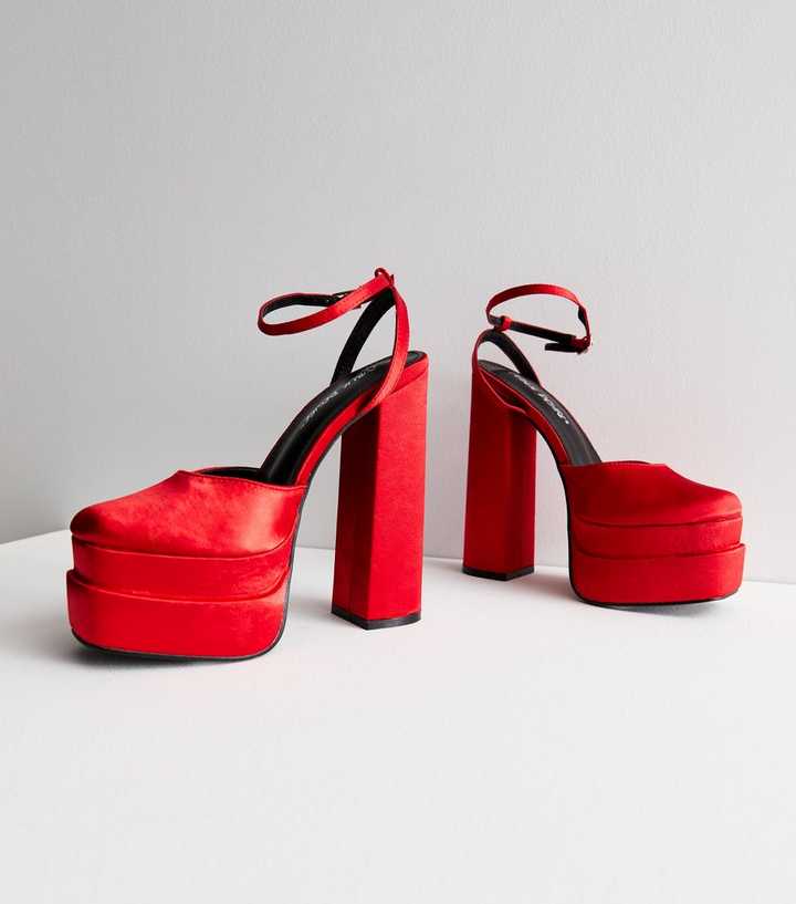 Red Heels  Womens Red High Heels - Public Desire UK