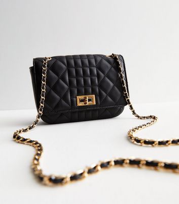 chanel quilted bag with chain strap purse