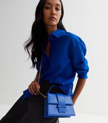 New look blue bag sale