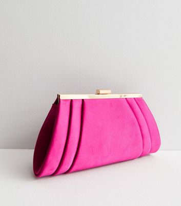 Pink silk evening hand bag | Anna Cecere acx648 | Buy online