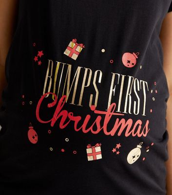 Christmas maternity outlet t shirt