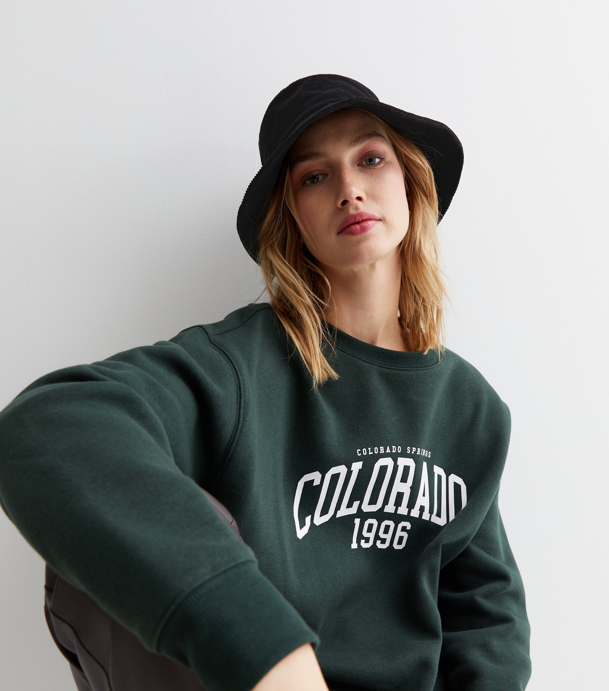 Black Cord Bucket Hat New Look