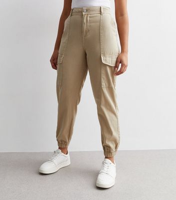 YMI Jeanswear High Rise Bungee Cord Hem Cargo Pants | Dillard's
