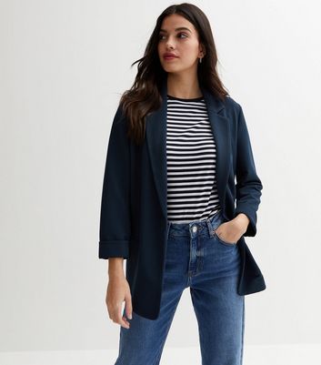 New look hot sale navy blazer