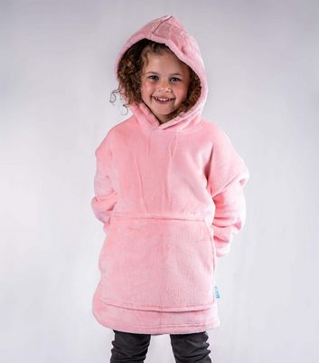 ONY KIDS Mid Pink Fleece Hoodie New Look
