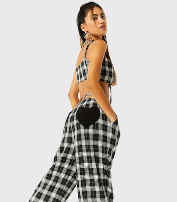 Fabnest Bottoms Pants and Trousers : Buy Fabnest Black And White Checked  Pants Online | Nykaa Fashion.