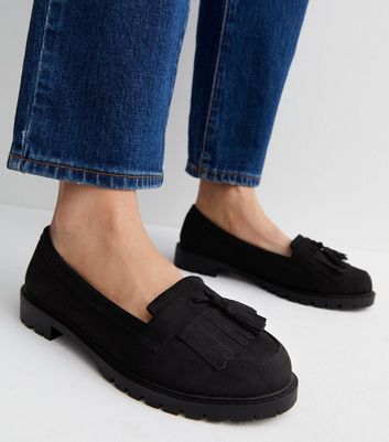 New look loafers store wide fit