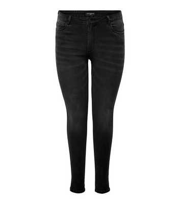 ONLY Curves Black High Waist Skinny Jeans