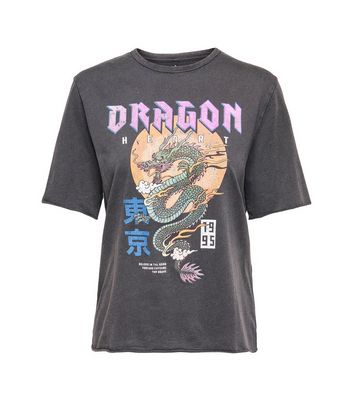 5Boro Dragon Black T-Shirt