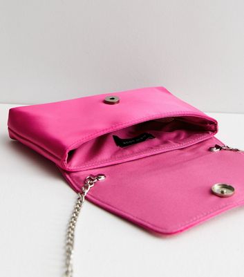 Fuschia pink cheap clutch bag uk