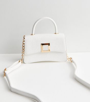 New look white bag sale