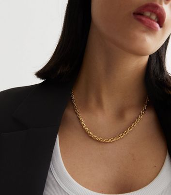 Thick hot sale gold chain