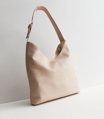 Woven leather 2024 shoulder bag