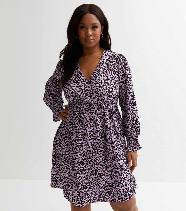 new look purple leopard print shirt