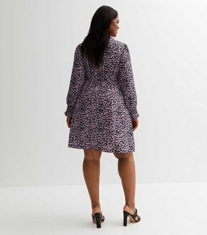 new look purple leopard print shirt