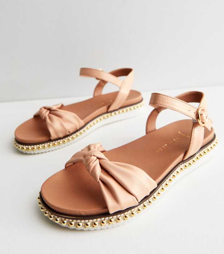 wide fit footbed sandals