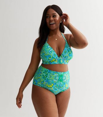 Plus size shop high cut bikini