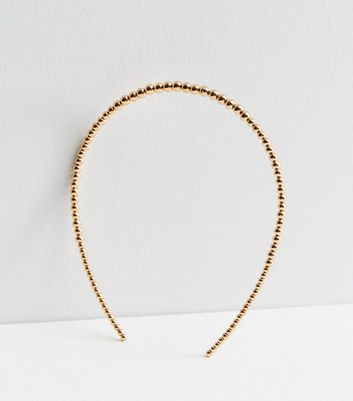Gold Orb Headband