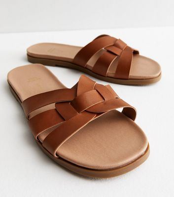 Mens sliders wide sales fit