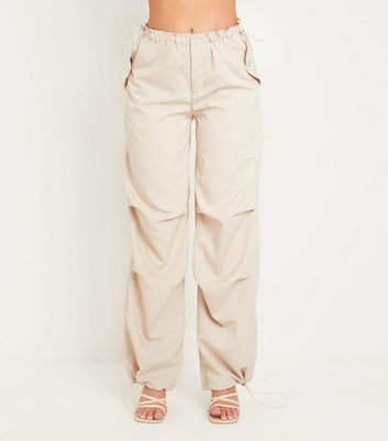 Missy Empire leather look straight leg pants in bright blue part of a set   ASOS