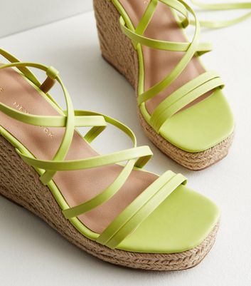 Army green best sale wedge sandals