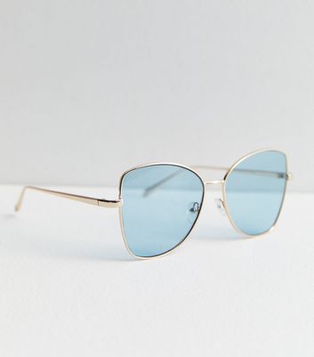 Light blue tinted outlet sunglasses