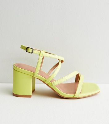 Wide fit hotsell mustard heels