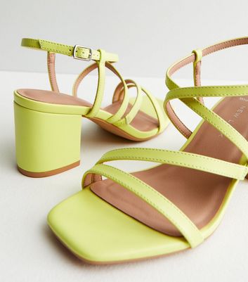 Yellow sandals wide online fit